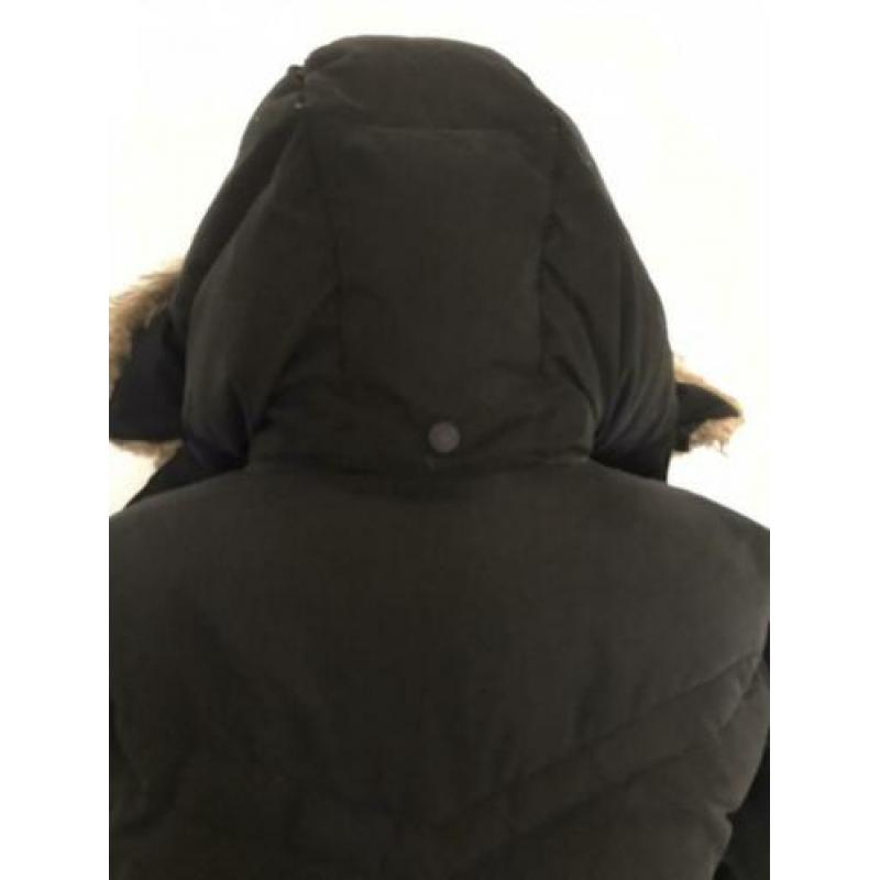 Zwarte donsjas (kort model) maat XL