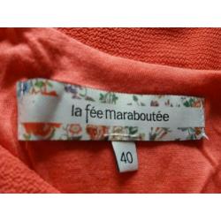 La Fee Maraboutee oranje vrouwelijke jurk 40