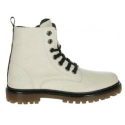 CLIC maat 26 lerenveterboots/rits off-white gratis verzenden