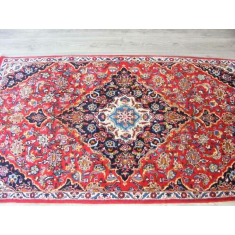 Handgeknoopt Perzisch Tapijt/Kleed Mashhed Maat:1.15X2,17,cm