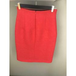Vanilia koker rok roze maat 34