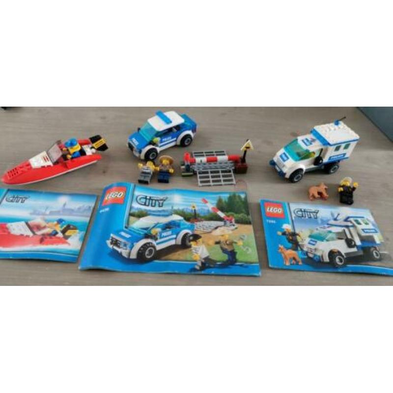 Partij verzameling Lego city 4641 4436 7285