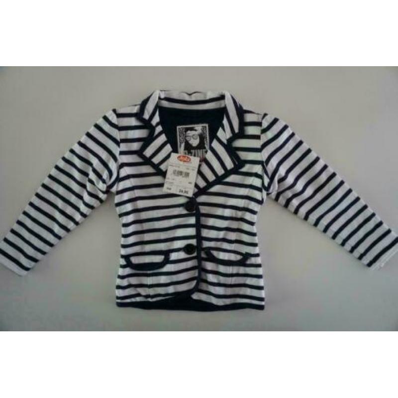 NIEUW D-Zine D Zine Vest Vestje Jas Jasje Marine look, 104
