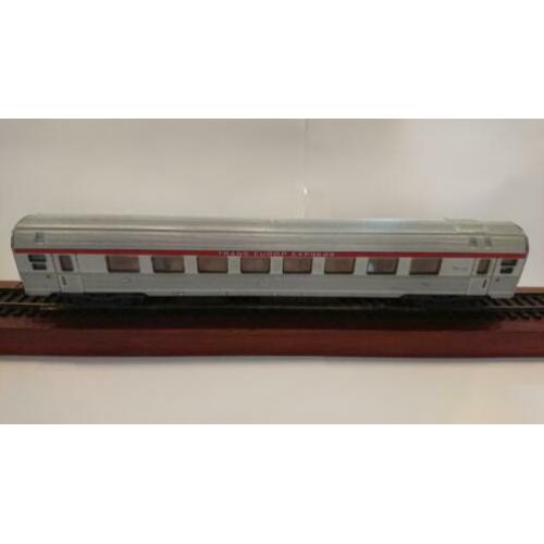 (24) 3x Lima rijtuigen TEE INOX PBA