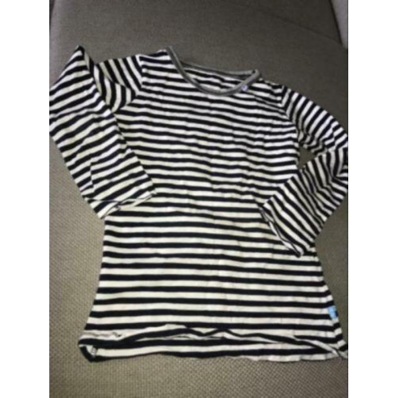 Ninni vi longsleeve blauw blauwe shirt 122 128