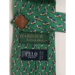 Harbour pelo exclusieve zijde stropdas