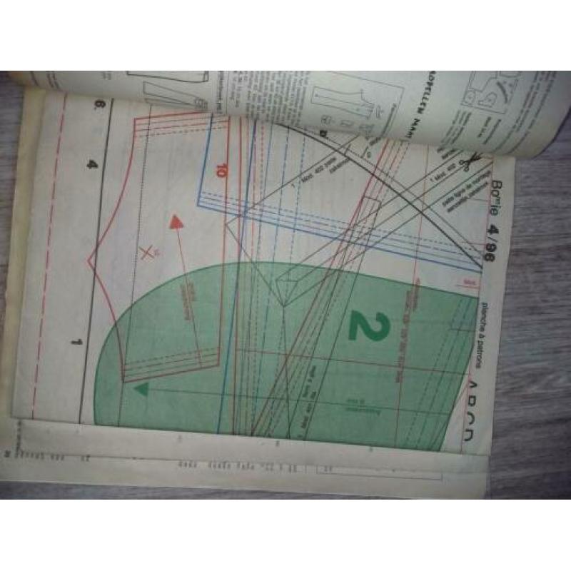 Burda BONNIE nr.4 1996 compleet met patronen