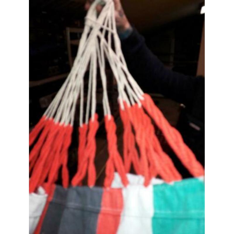 Hangmat diverse kleuren 3meter bij 1.40