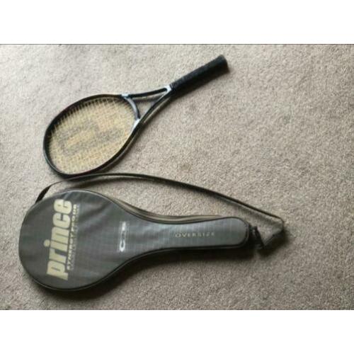 Prince tennis rackert met hoes
