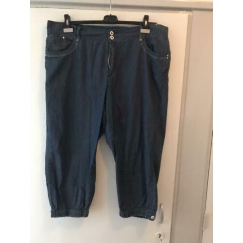 3/4 dunne broek van grandiosa maat 50