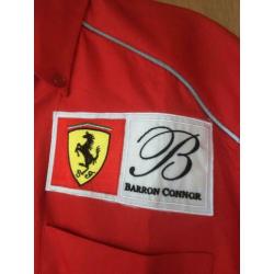 Ferrari Barron Connor raceteam 575 Le Mans overhemd L rood