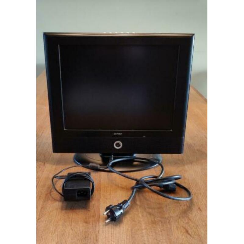 TV scherm 15 inch met DVD