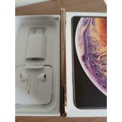Iphone XS MAX 64gb gold  zo goed als nieuw