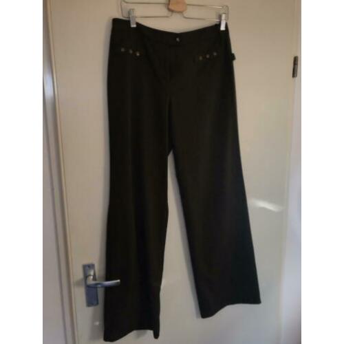 Groene PANTALON SÃO PAULO maat 40