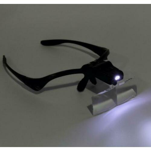 Loepbril met LED-verlichtin