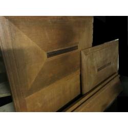 antieke slaapkamer kaptafel kast bed en nachtkastje