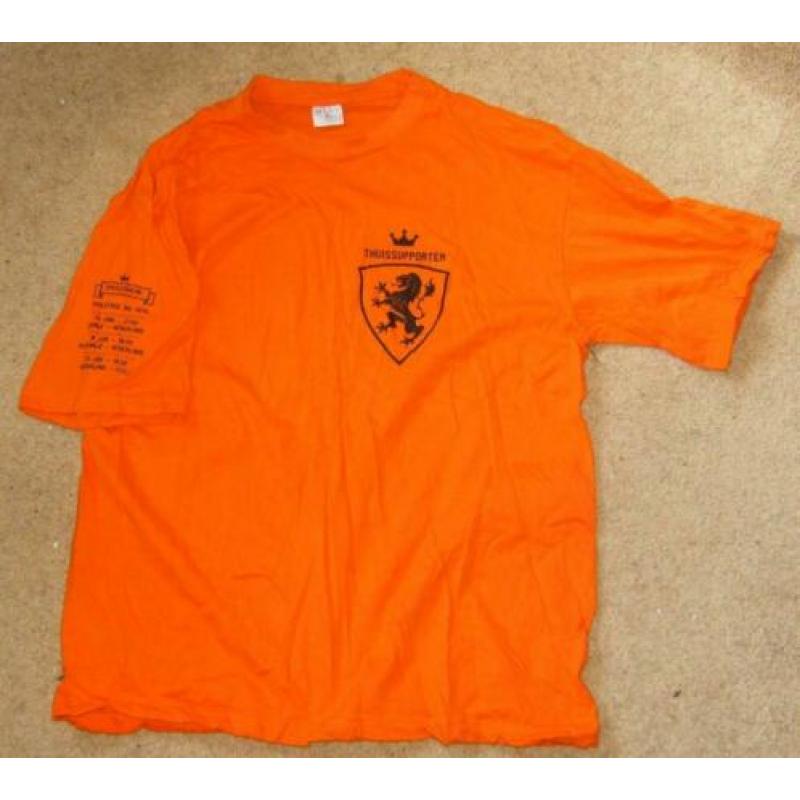 oranje shirt (voetbal / WK 2014) NIEUW / ongedragen