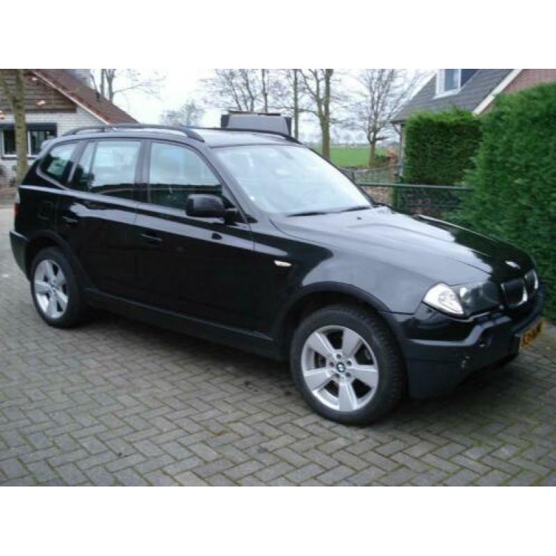 BMW X3 3.0 D AUT 2005 Zwart