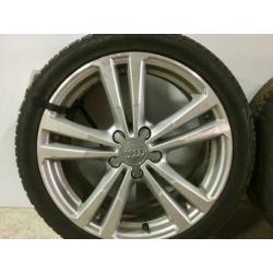 18 inch orig. Audi A3 8V velgen + winterbanden + set matten
