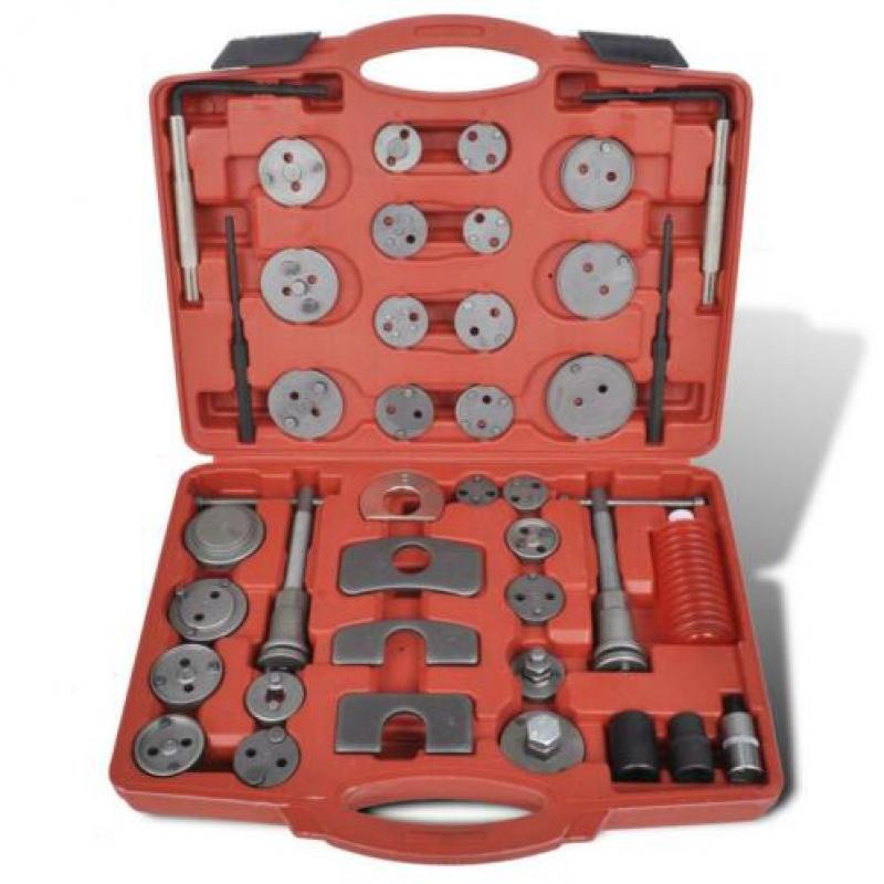 Remklauw terugstel Demontage set (40-delig)