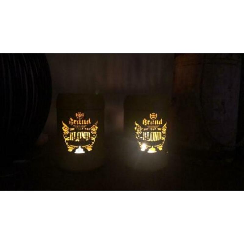 Brand bier Blond theelichthouders Nieuw