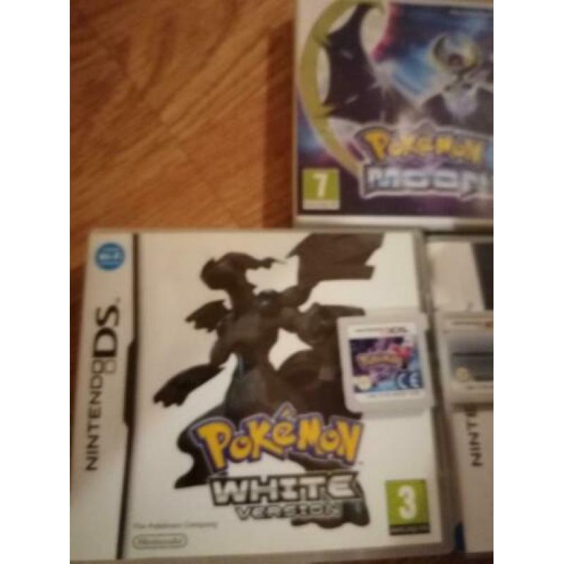 Witte Nintendo 3DS met veel spellen spellen ook los the koop