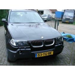 BMW X3 3.0 D AUT 2005 Zwart