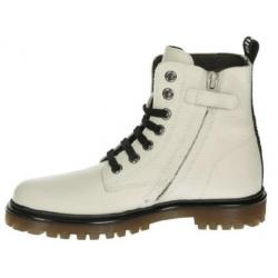 CLIC maat 26 lerenveterboots/rits off-white gratis verzenden