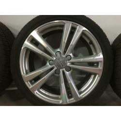 18 inch orig. Audi A3 8V velgen + winterbanden + set matten
