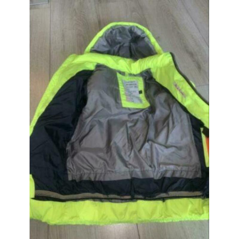 Mcgrecor jas winterjas skijas 140 neongeel geel