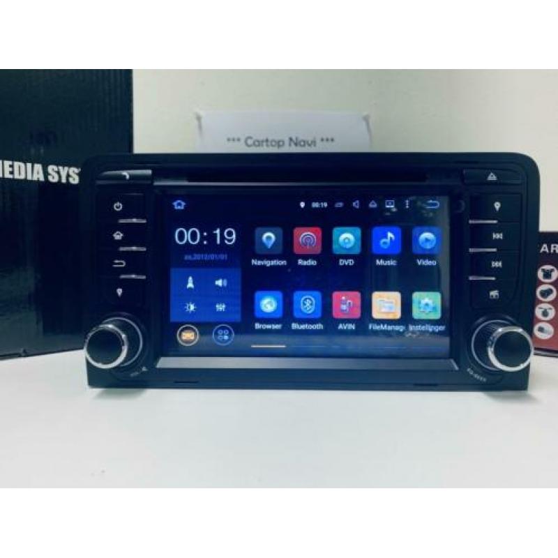 Audi A3 S3 RS3 radio 2003 t/m 2011 Navigatie | Android 7.1