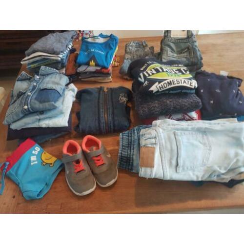 Pakket jongens 92 en 98 o.a zara lief nike h&m