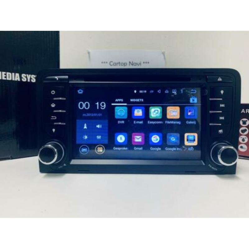 Audi A3 S3 RS3 radio 2003 t/m 2011 Navigatie | Android 7.1