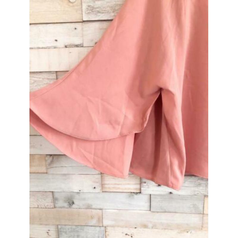 Kiims zalmkleurige top, maat M - NP 89,95 - wyp