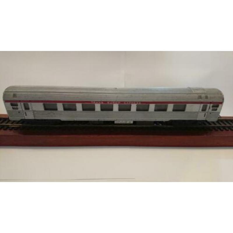 (24) 3x Lima rijtuigen TEE INOX PBA