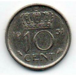 10 cent munten Juliana periode ( dubbeltje)