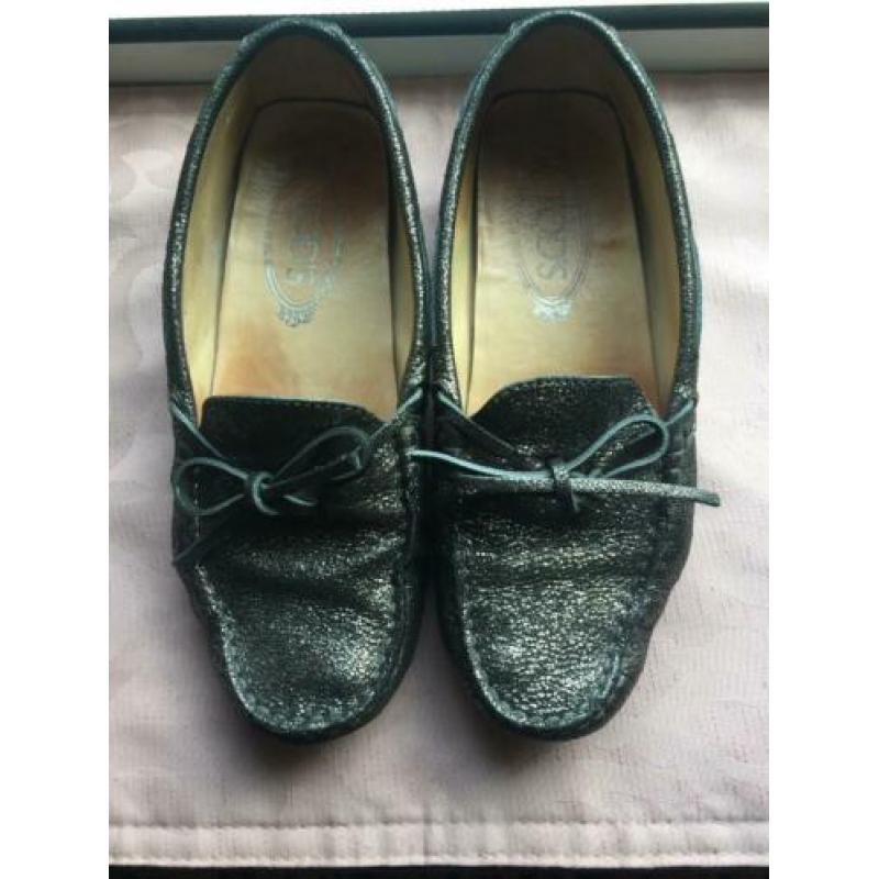 SUPERKOOPJE loafer TODS mocassin instapper 35 euro glitter