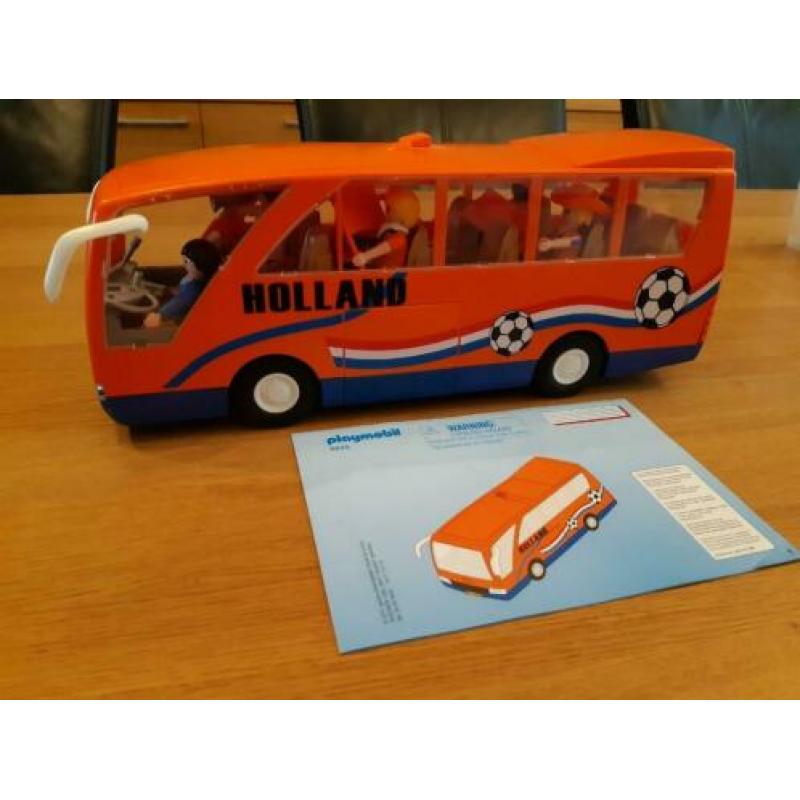 Playmobil 5025 Supportersbus oranje