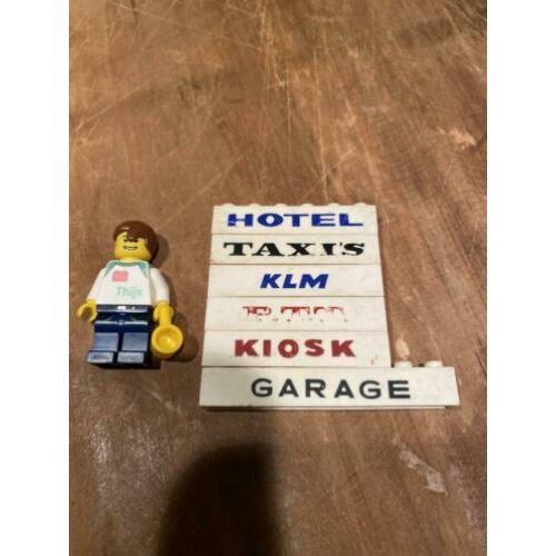 Bedrukte lego stenen jaren 60