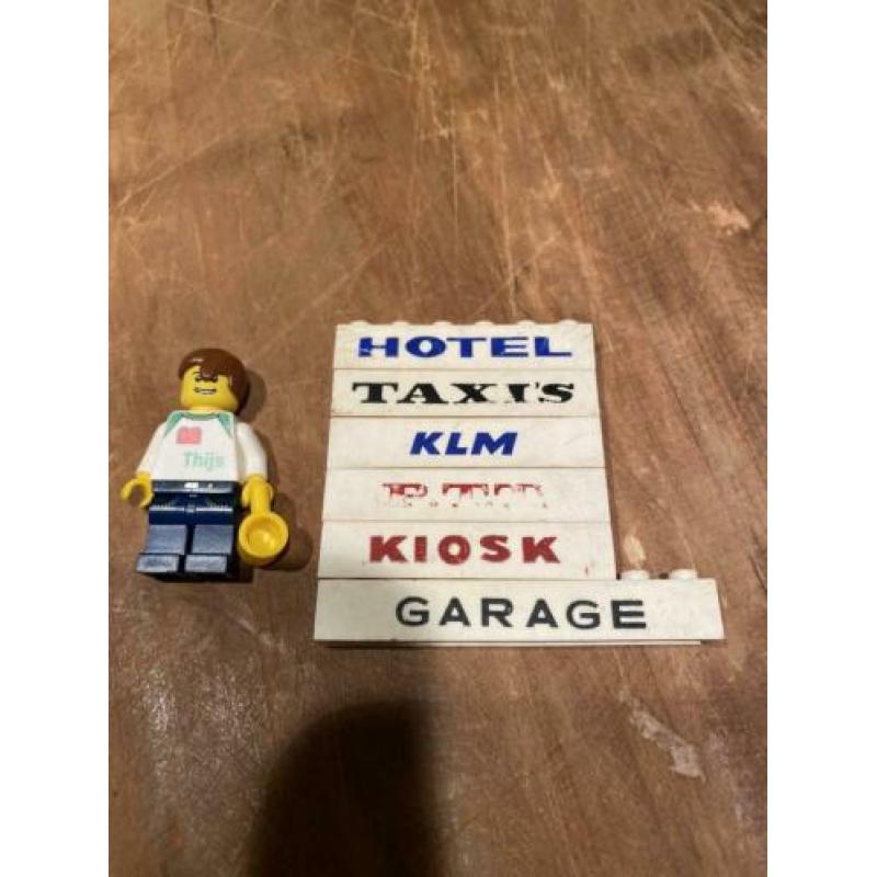 Bedrukte lego stenen jaren 60