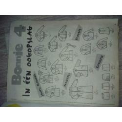 Burda BONNIE nr.4 1996 compleet met patronen