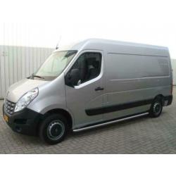Sidebars renault master 2010+ l3/l4 hoogglans rvs €465 excl