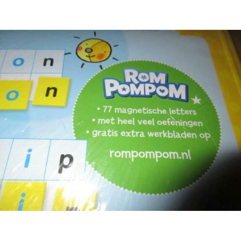 Magnetisch letterdoos rompompom van Zwijsen .