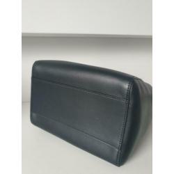 Handtas Max Mara zwart leer
