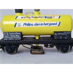 Pocher Italië spoor reiniging wagon ketelwagen 1:87 h0 Pol