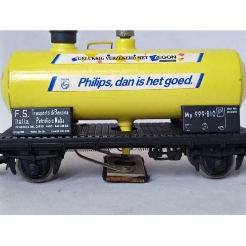 Pocher Italië spoor reiniging wagon ketelwagen 1:87 h0 Pol