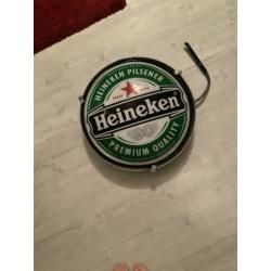 Heineken lichtbak rond