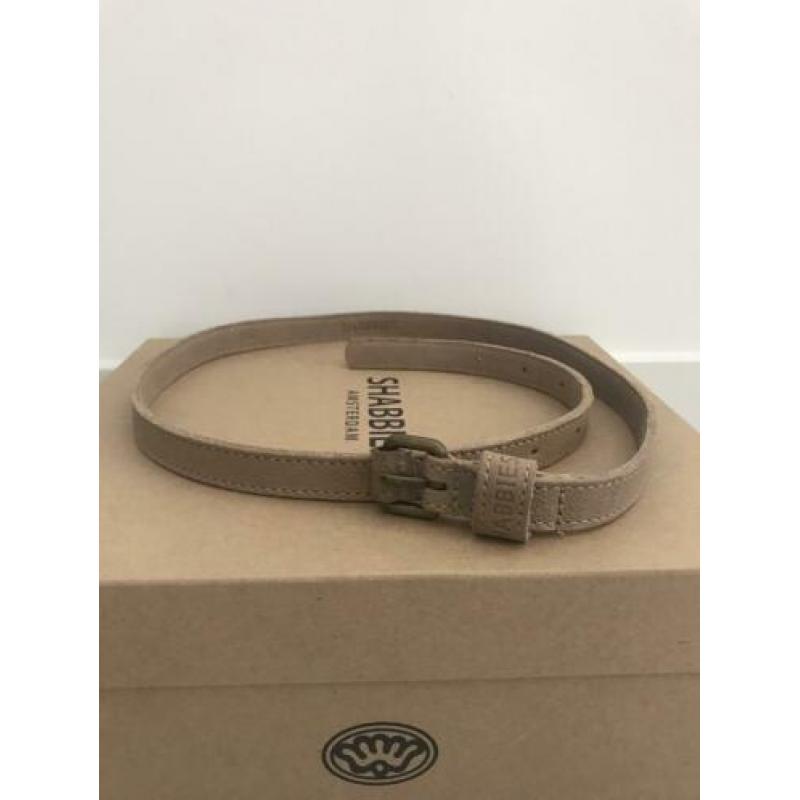 Mooie Shabbies enkellaarsjes maat 37 en riem