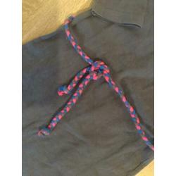 Schattig donkerblauwe jurk Bird by D-rak maat 122/128