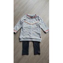 Jurkje babyface maat 80 gratis legging
